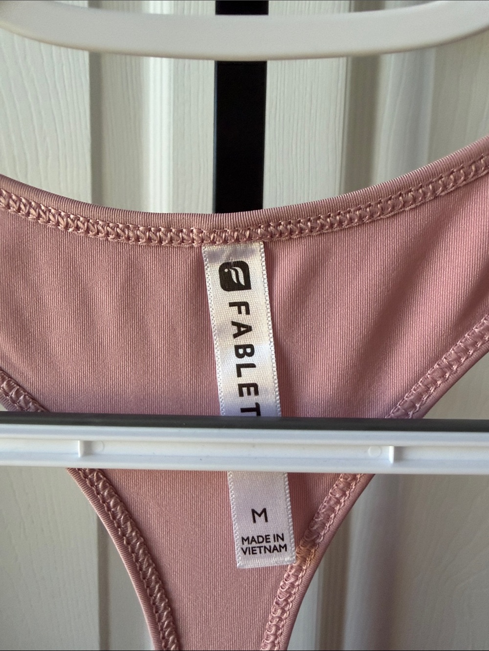 Fabletics Rose Pink Racerback Tank Top - Picture 6 of 9